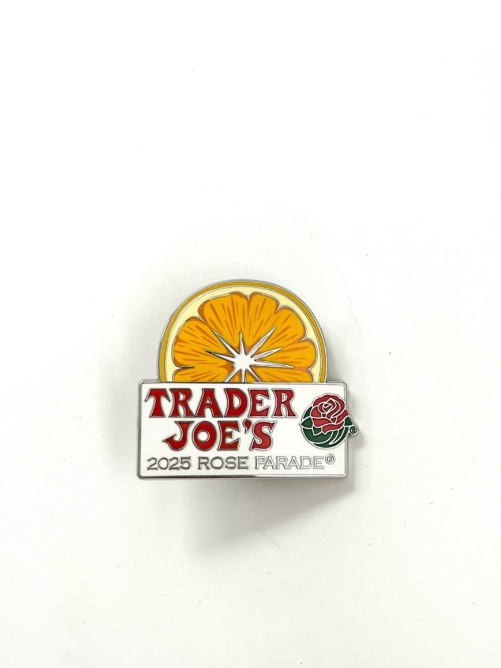 Trader Joe’s 2025 Rose Parade Pin